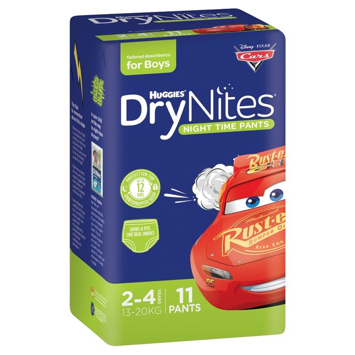 huggies dry nights boys