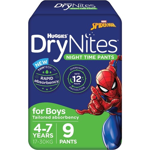 huggies drynites 4-7 boy