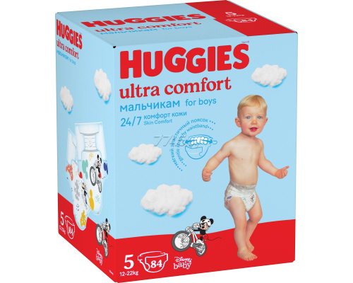 huggies ultra comfort 5 для мальчиков pl