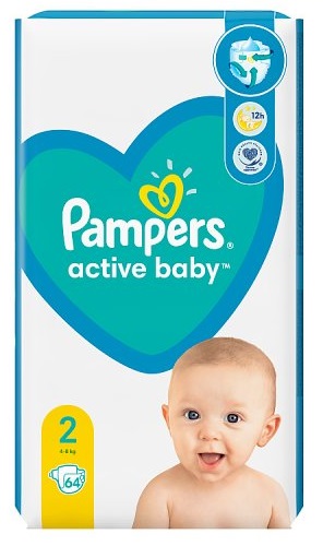 ieluchy pampers active baby maxi pack 2 mini 228szt