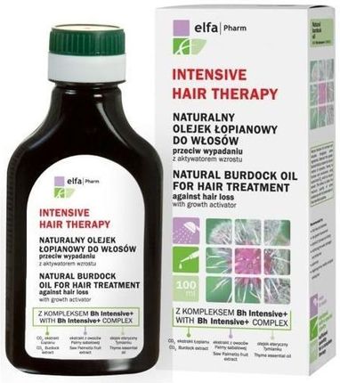 intensive hair therapy szampon łopianowy przeciw wypadaniu włosów 200 ml