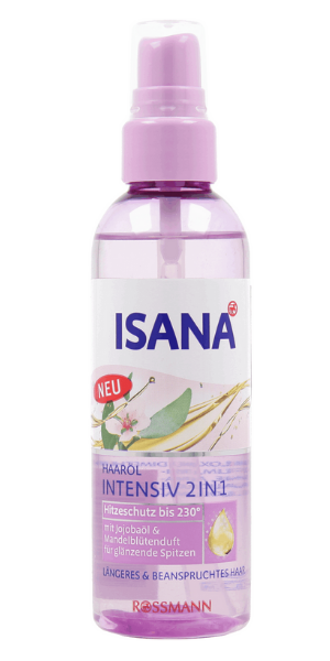 isana intensiv 2in1 olejek do włosów