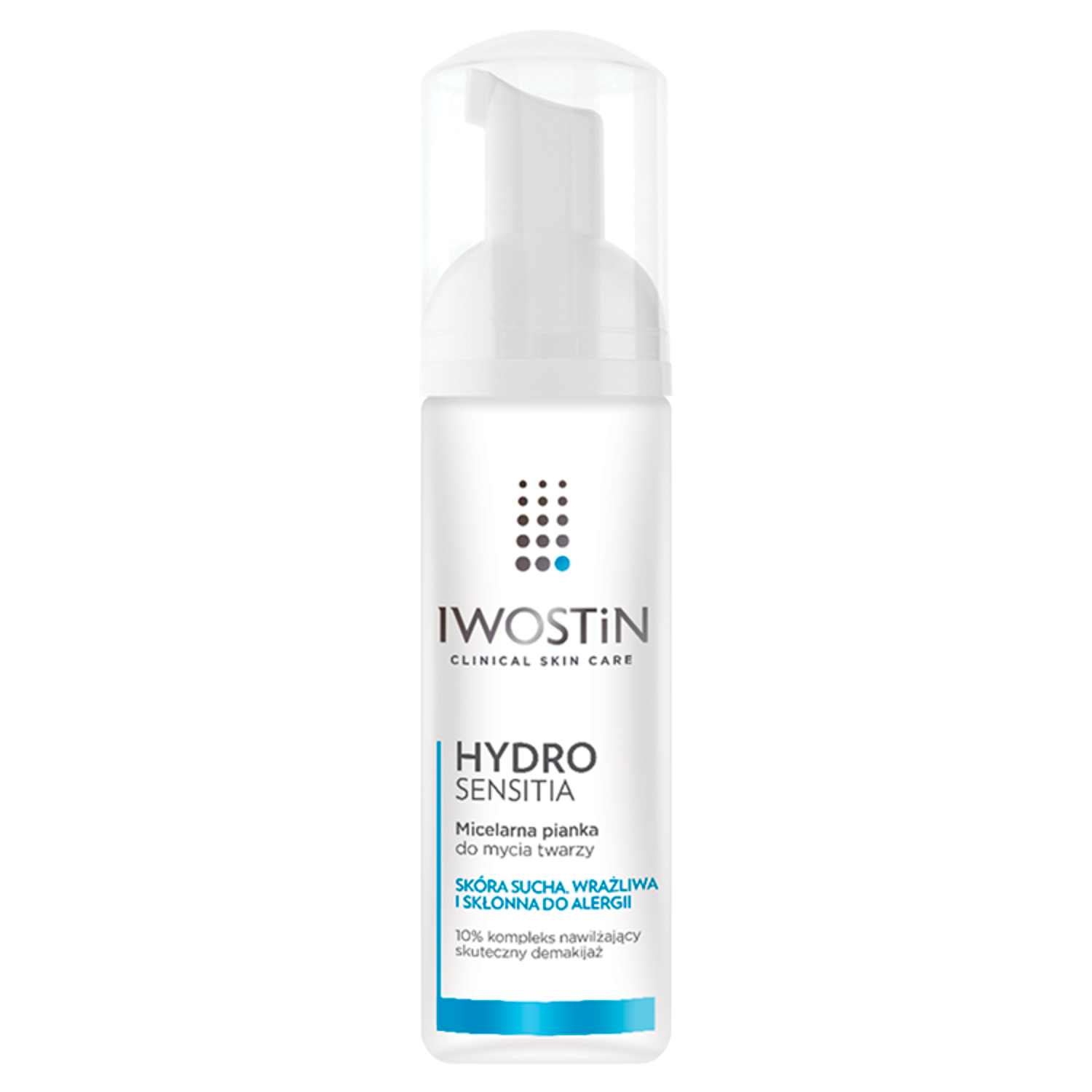 iwostin hydro sensitia micelarna pianka do mycia twarzy 165 ml