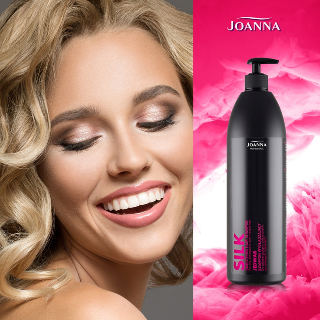 joanna professional szampon wygładzający włosy suche 1000ml skład
