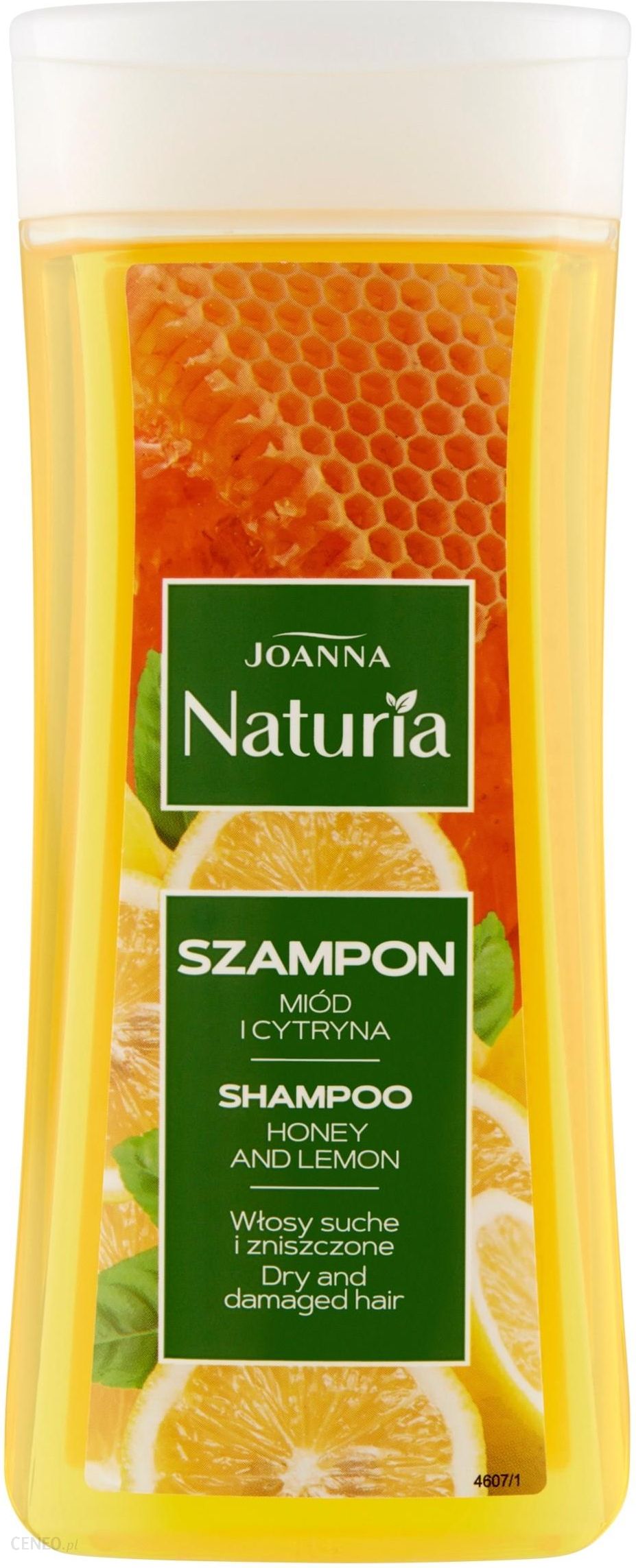 joanna szampon z miodem i cytryną wypluka kolor