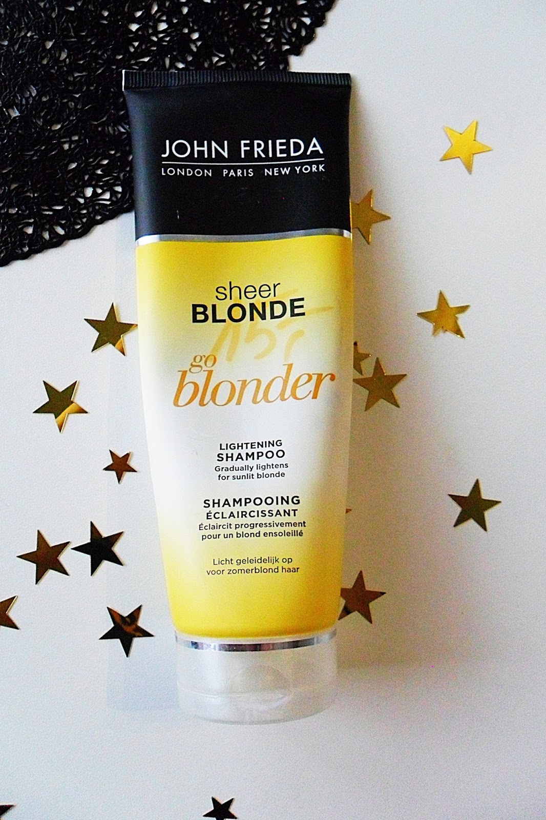 john frieda sheer blonde rozjaśniający szampon do włosów