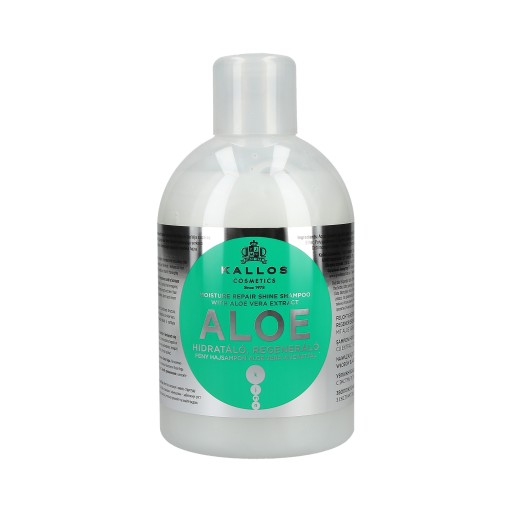 kallos kjmn szampon aloe aloesowy nawilżający regenerujący 1000 ml rosman