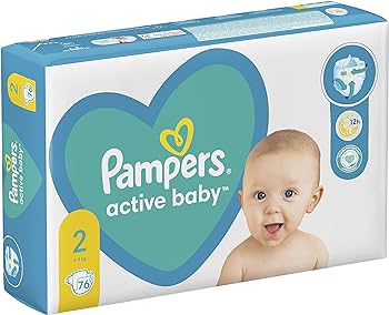 karton pieluch pampers 2