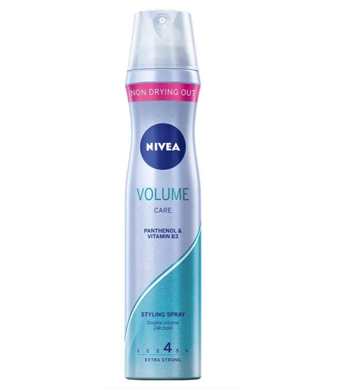 lakier do włosów nivea volume care