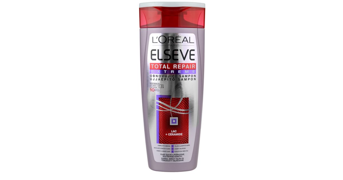 loreal elseve total repair extreme szampon opinie