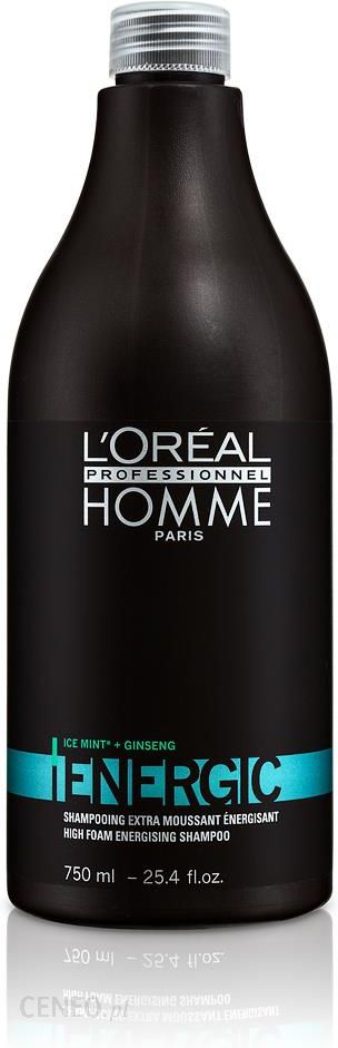 loreal energic szampon dla mężczyzn 750 ml