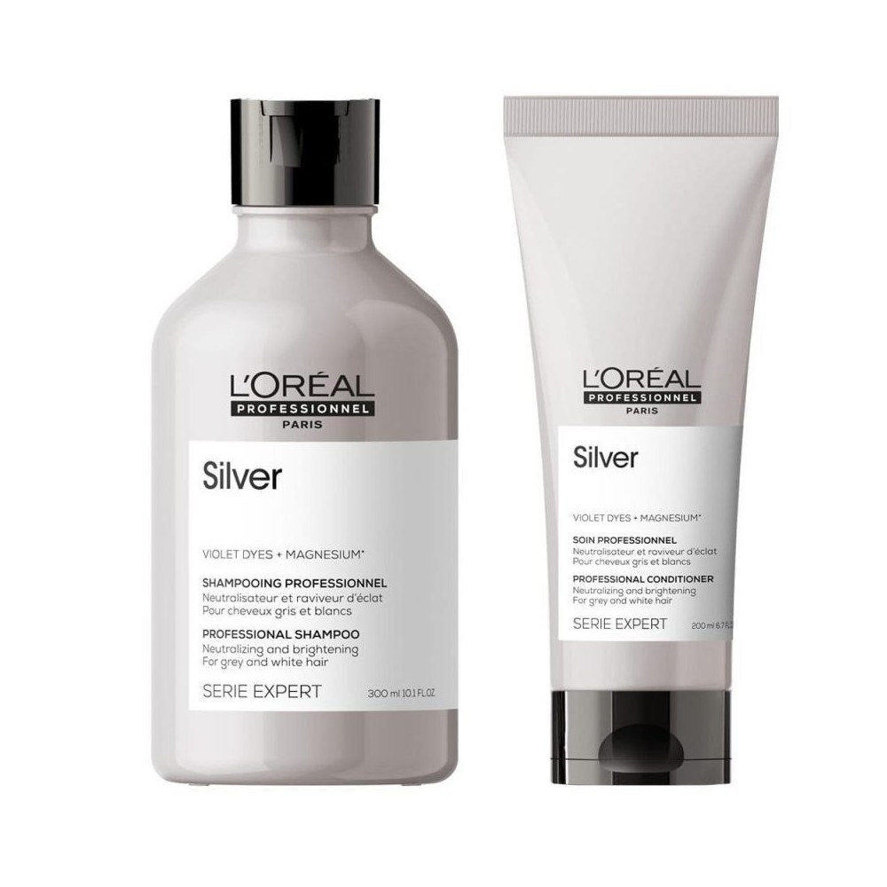 loreal expert silver szampon do włosów rozjaśnionych lub siwyc