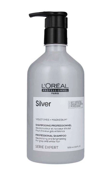 loreal expert silver szampon do włosów rozjaśnionych lub siwyc