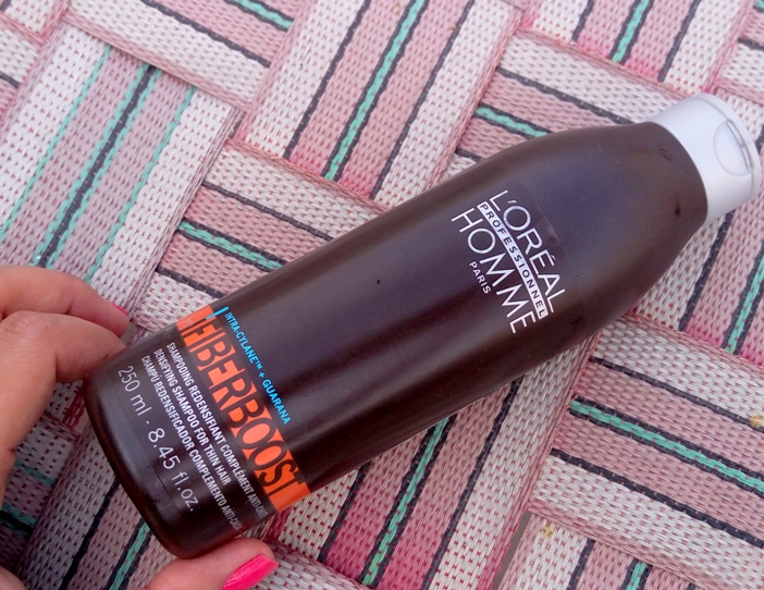 loreal homme fiberboost szampon