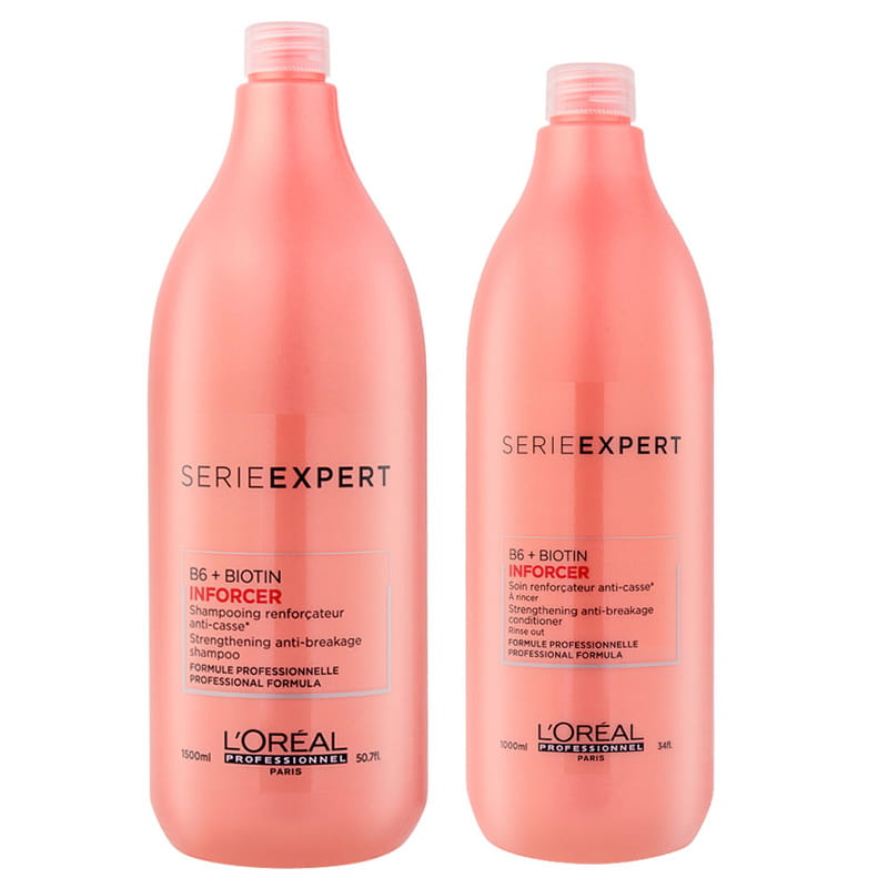 loreal inforcer szampon wzmacniający do włosów osłabionych i łamliwych 1500ml