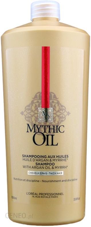 loreal mythic oil shampoo thick szampon do włosów grubych opinie