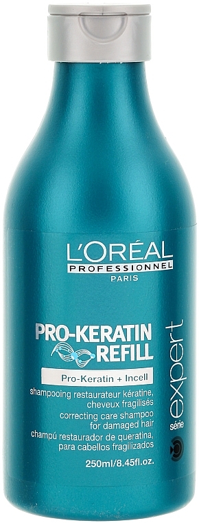 loreal pro keratin refill szampon