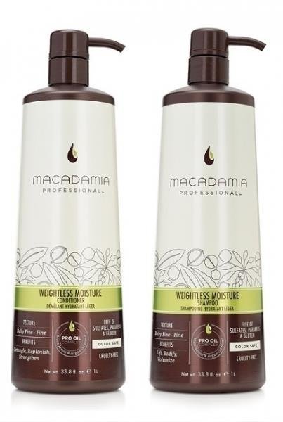 macadamia szampon odzywka do wlosow cienkich