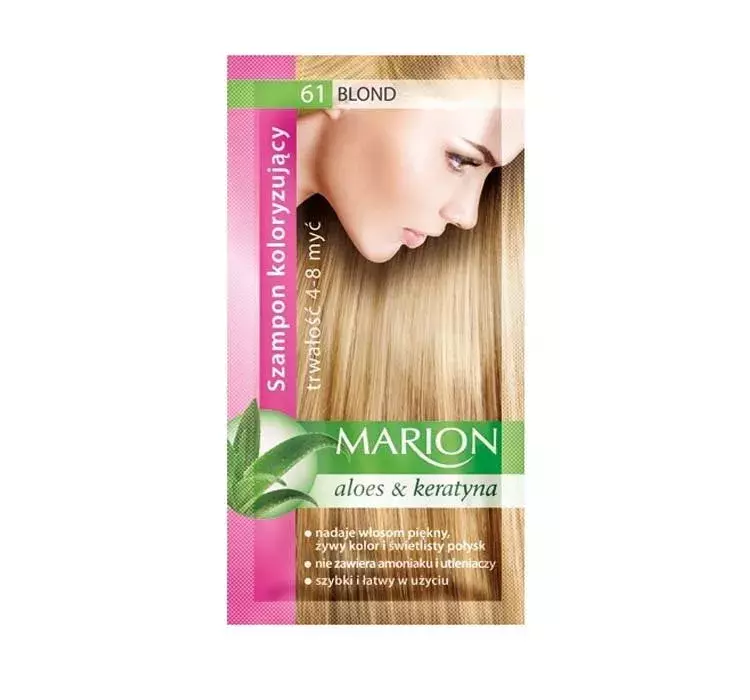 marion color szampon koloryzujący 84 platynowy blond