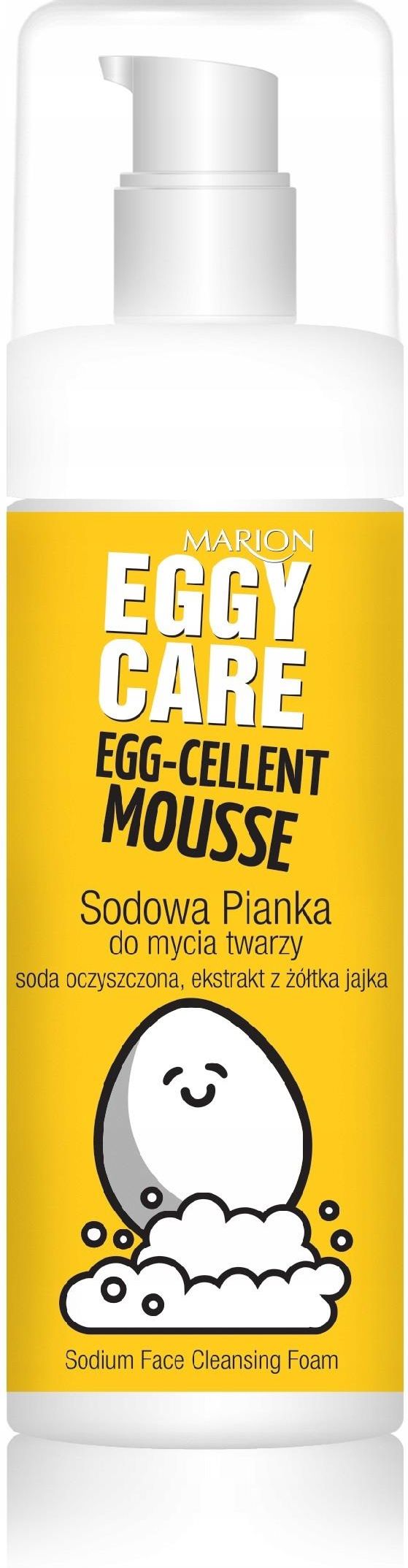 marion egg-clusive sodowa pianka do twarzy 150ml