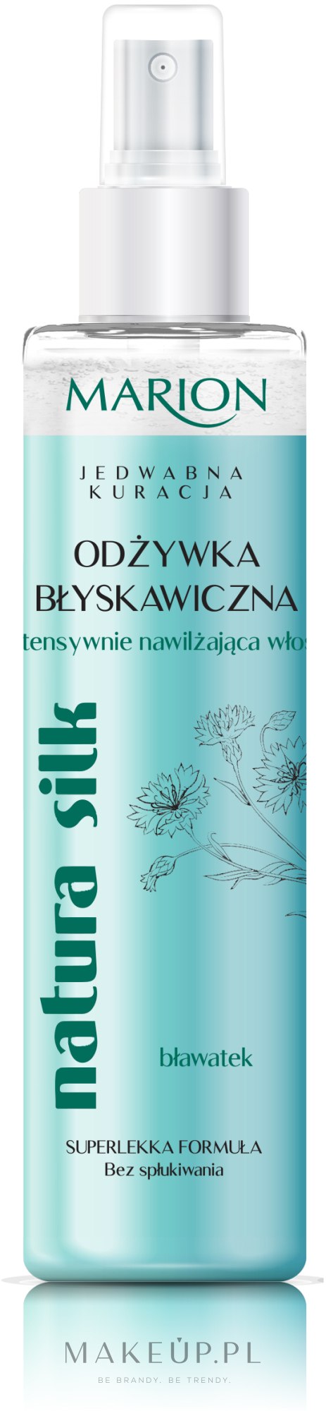 marion natura silk błyskawiczna odżywka do włosów łamliwych