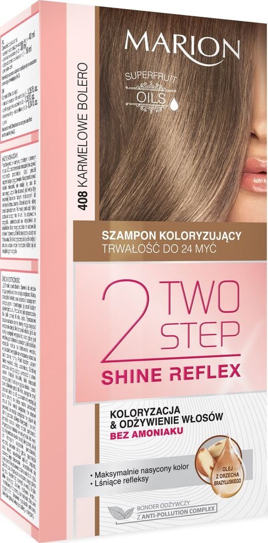 marion szampon koloryzujący two step shine reflex opinie