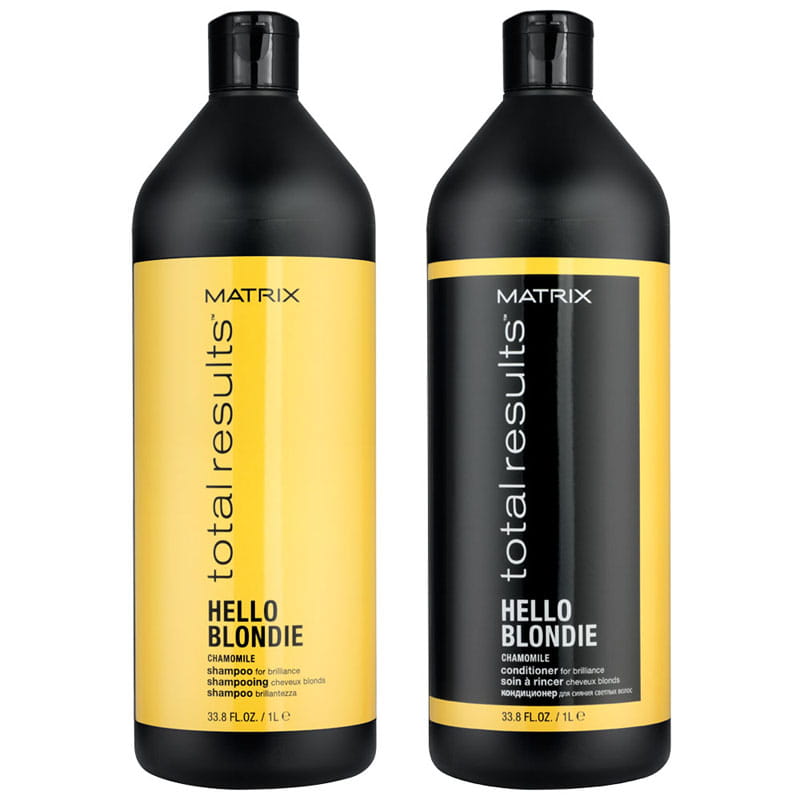 matrix new hello blondie szampon blond pasemka