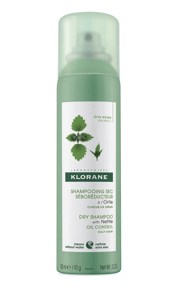mały suchy szampon klorane pokrzywa