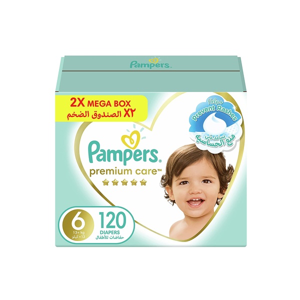 mega box pampers 6