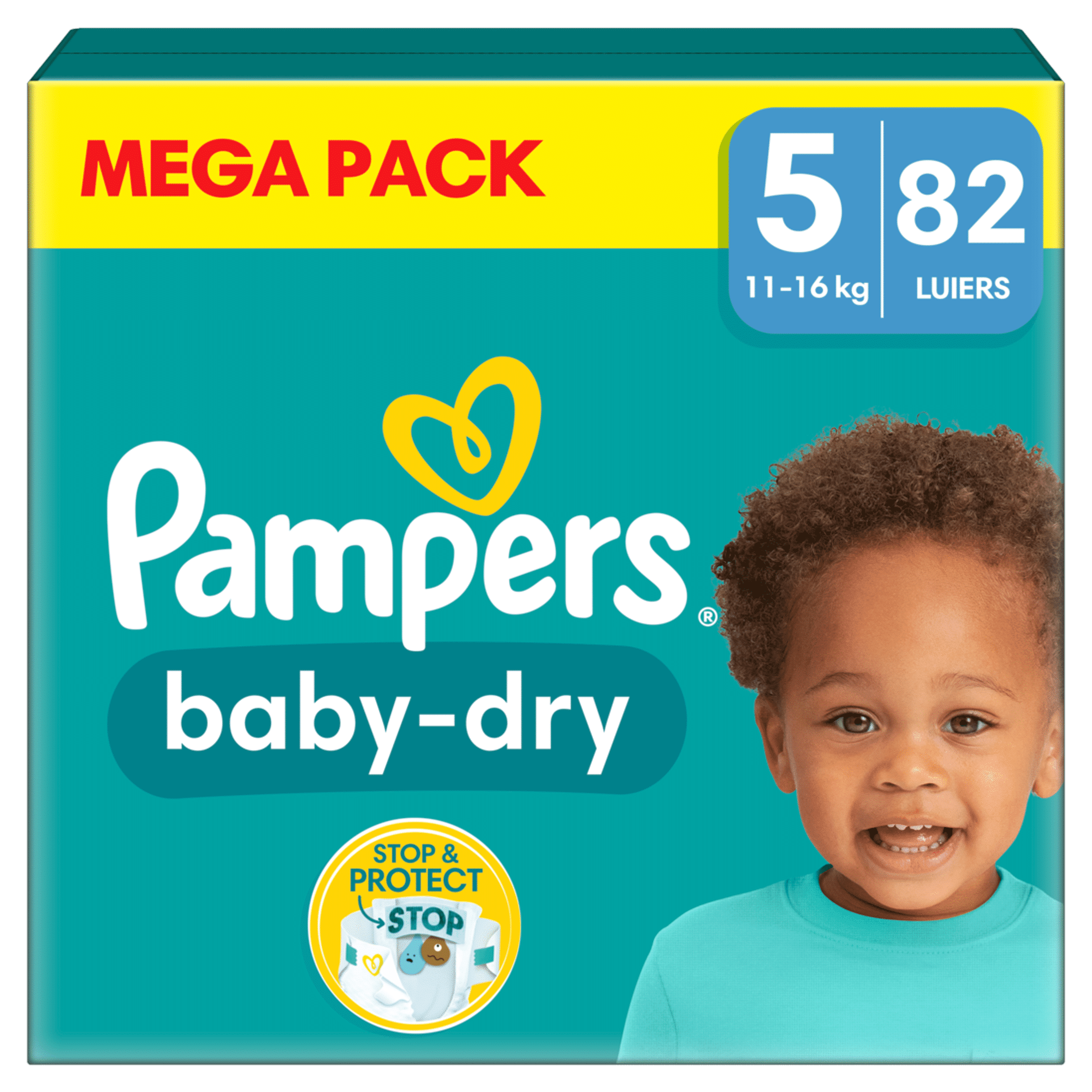 mega paca pampers 5