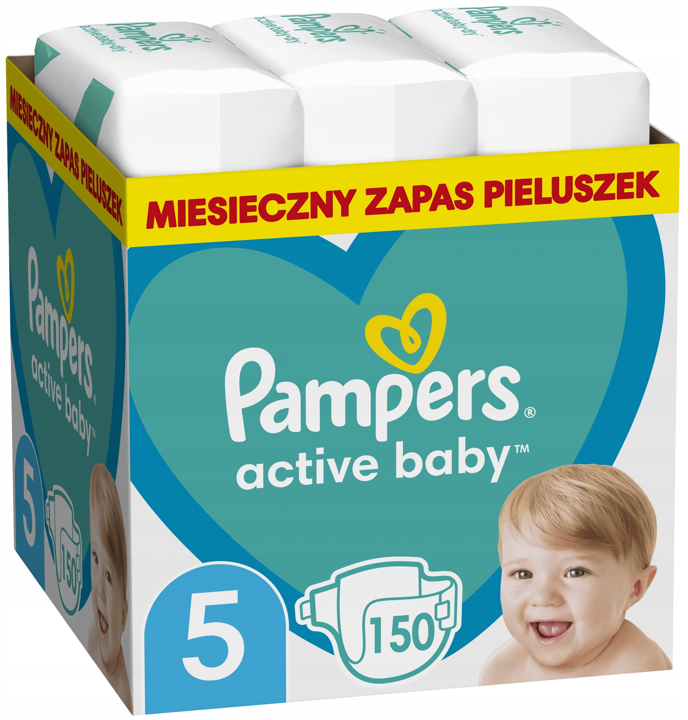 miesięczny zapas pampers