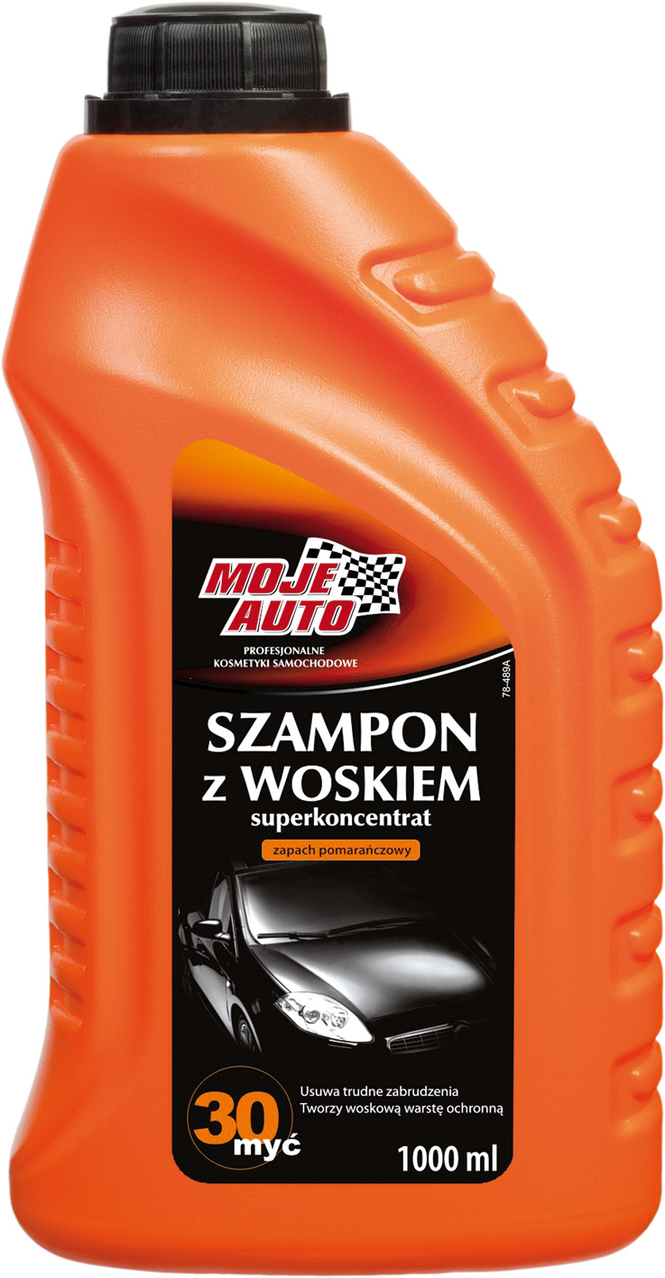 moje auto szampon z woskiem