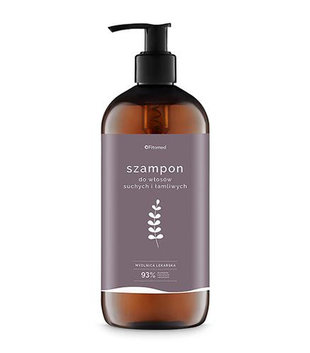 mydlnica lekarska szampon ziołowy do włosów tłustych fitomed