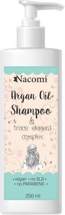 nacomi argan shampoo szampon wzmacniający opinie