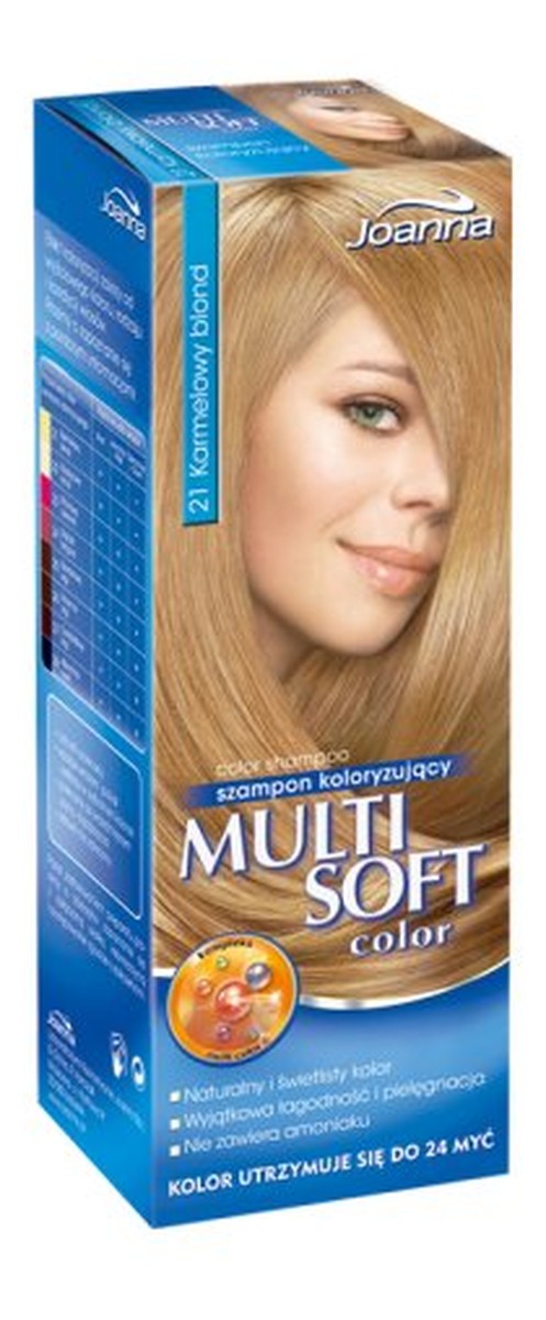 natura szampon joanna karmelowy blond 21