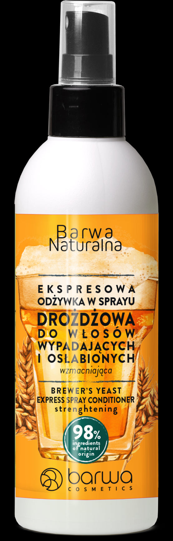 naturalna odżywka do włosów przetłuszczających się w sprayu