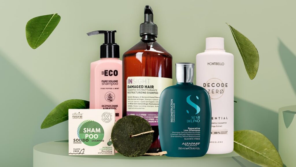 naturalny szampon nawilżający do zniszcxonych