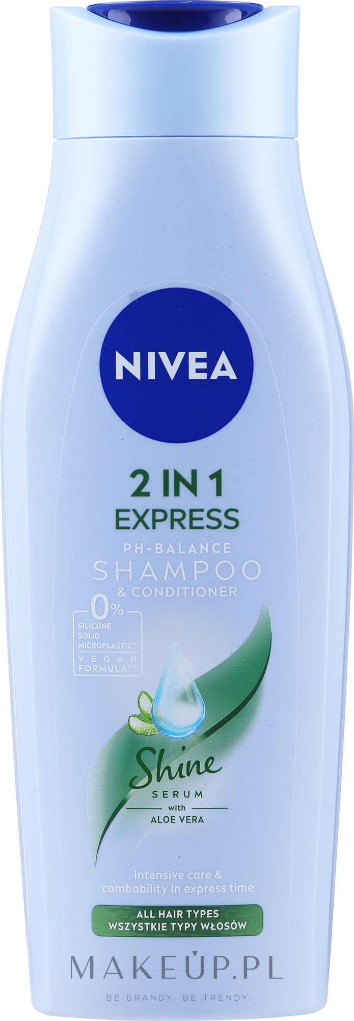 nivea 2in1 care express szampon pielęgnujący z odżywką