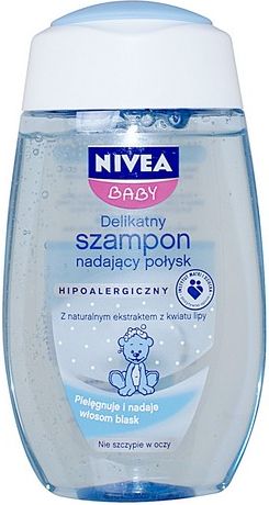 nivea baby szampon nadajacy połysk hipoalergiczny 200ml skąpiec