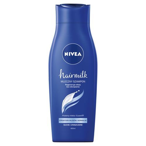 nivea hair milk szampon