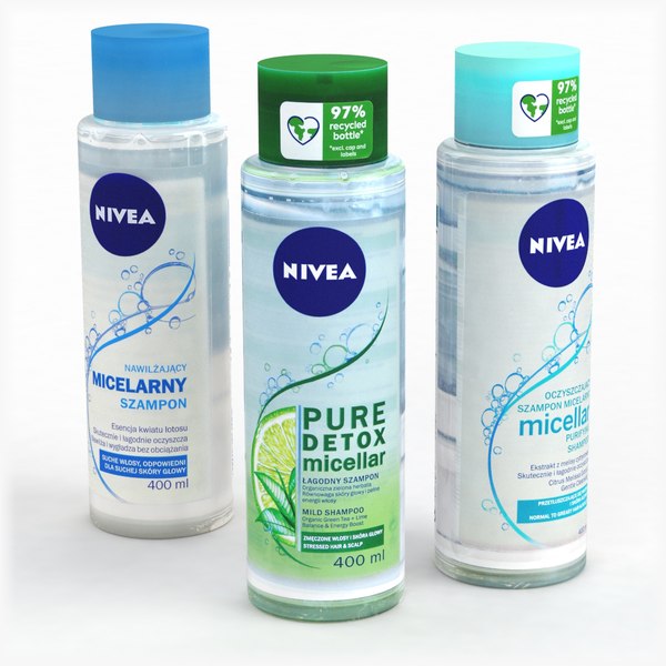 nivea pure detox micelar szampon