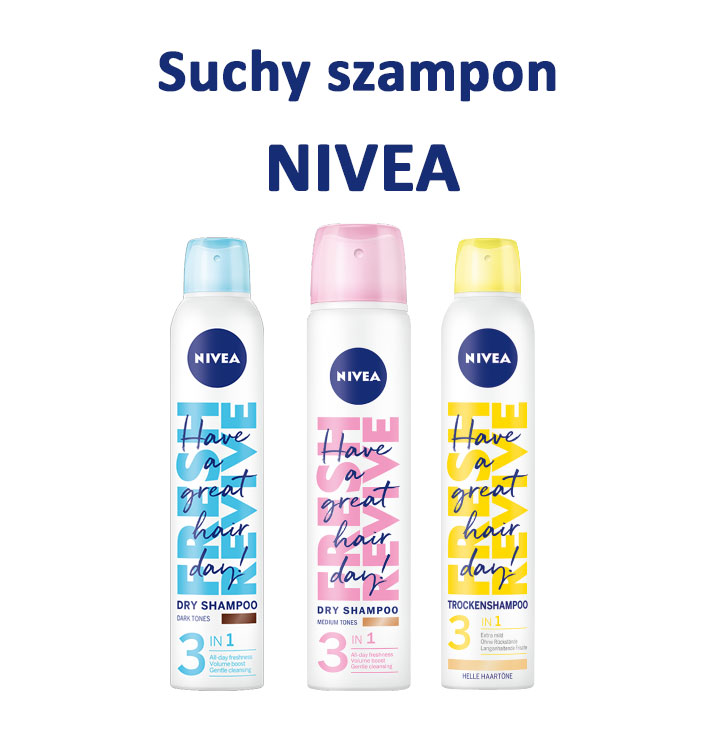 nivea suchy szampon