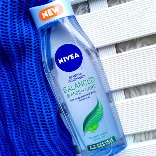 nivea szampon balanced fresh