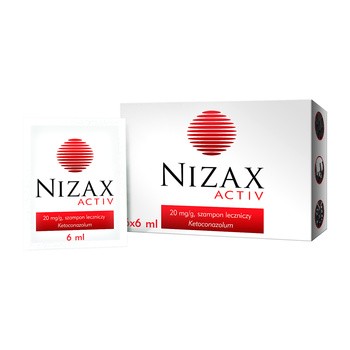 nizax activ 20mg g szampon przeciwłupieżowy 100ml opinie