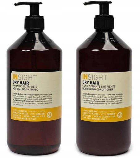 nourishing shampoo szampon odżywczy do włosów suchych insight 900ml