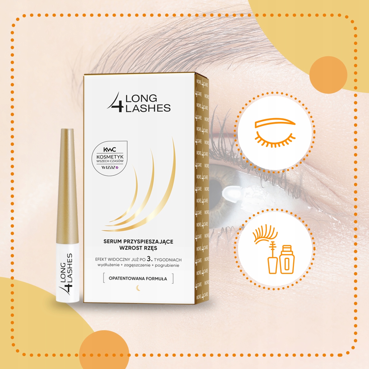 oceanic long 4 lashes szampon odżywka serum