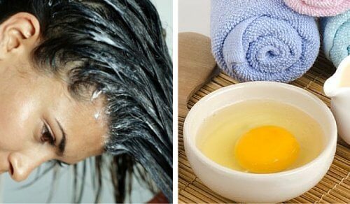 odżywka do włosów jajko oliwa