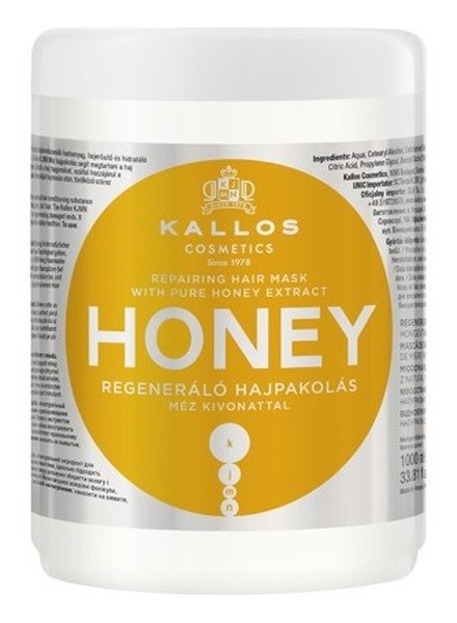 odżywka do włosów kallos honey oil