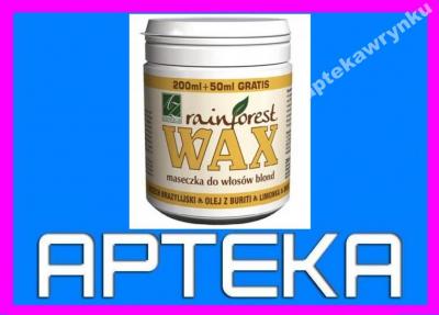 odżywka rainforest wax do włosów blond i siwych