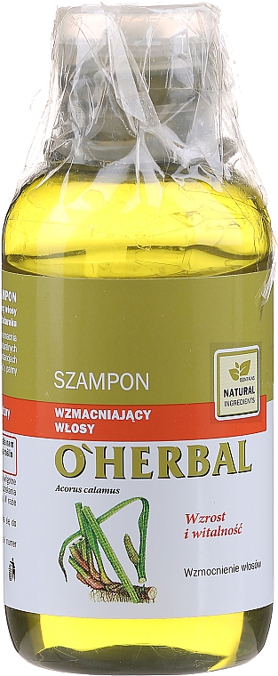 oherbal szampon z korzeniem tataraku do włosów osłabionych